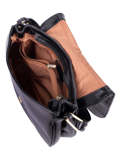 Vega Flapover Shoulder Bag
