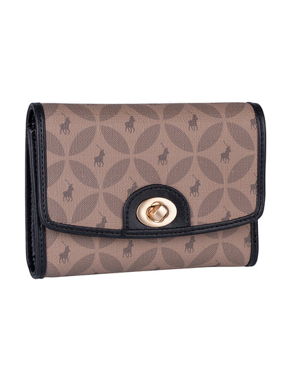 Havana Compact Trifold Purse