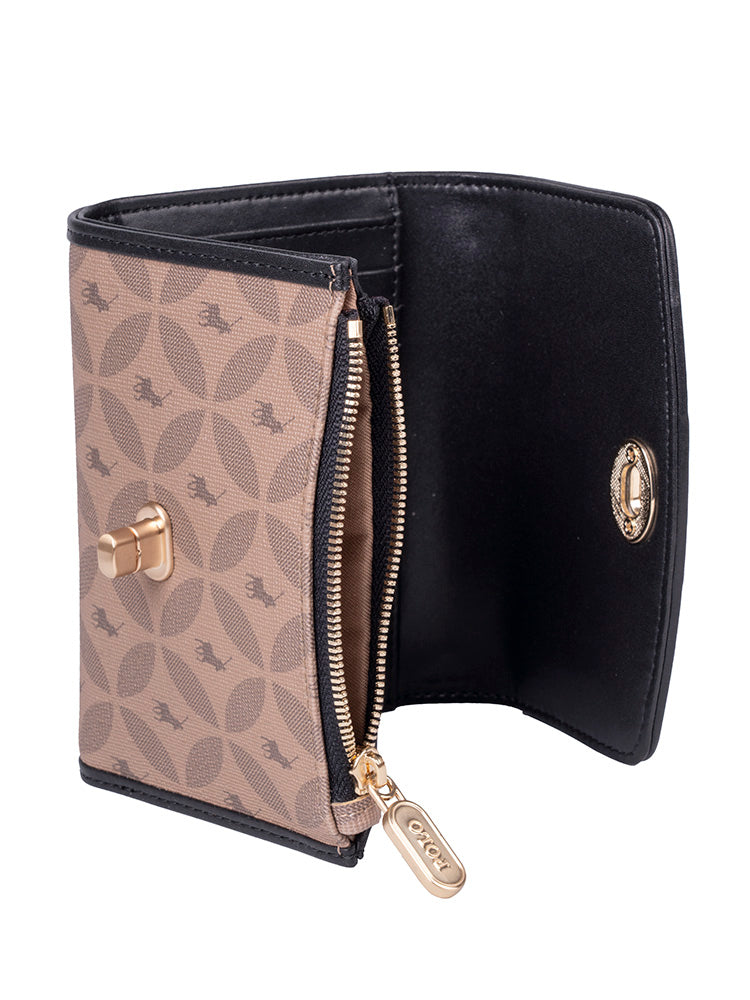 Havana Compact Trifold Purse