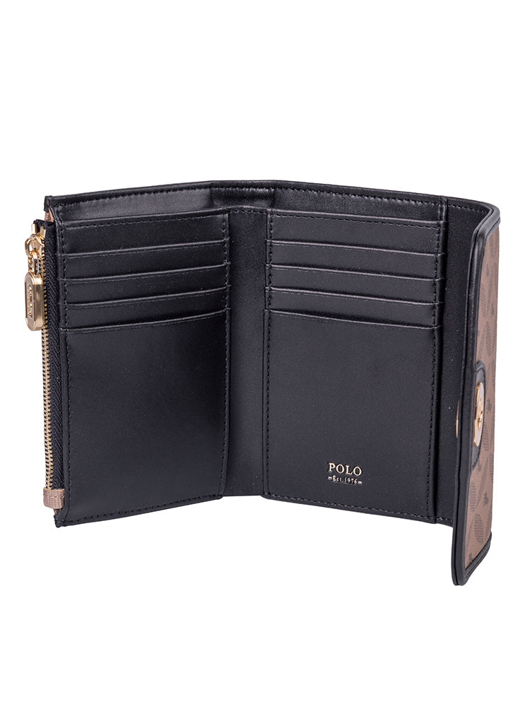 Havana Compact Trifold Purse