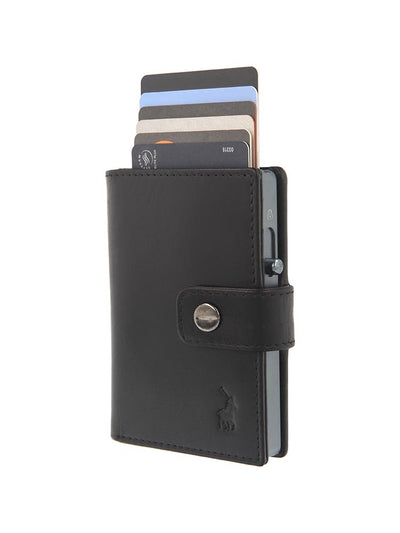 Pop-Up Leather Wallet