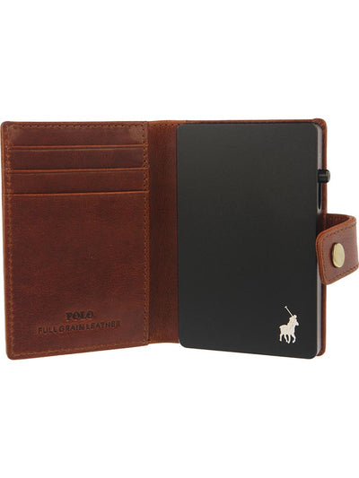 Pop-Up Leather Wallet