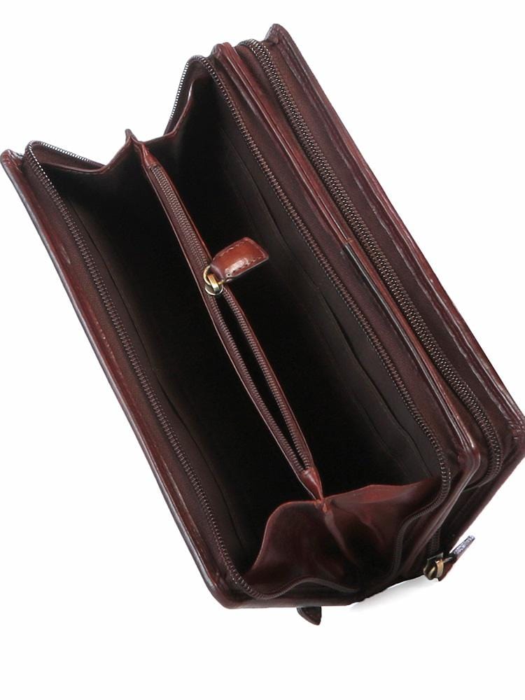 Kenya Double Zip Travel Wallet  