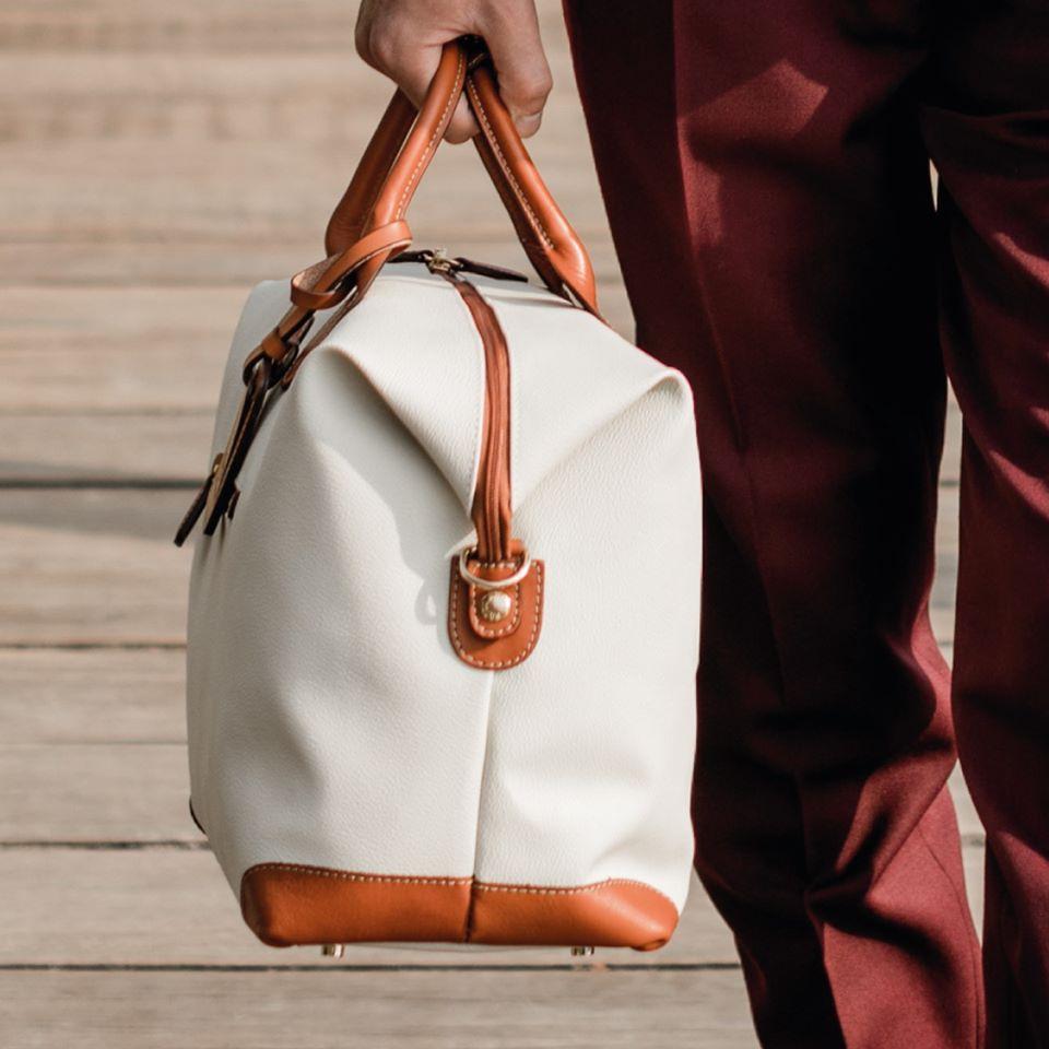 Brics leather duffle on sale bag