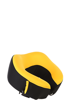 Foldable Travel Pillow Accessories Cellini Yellow 