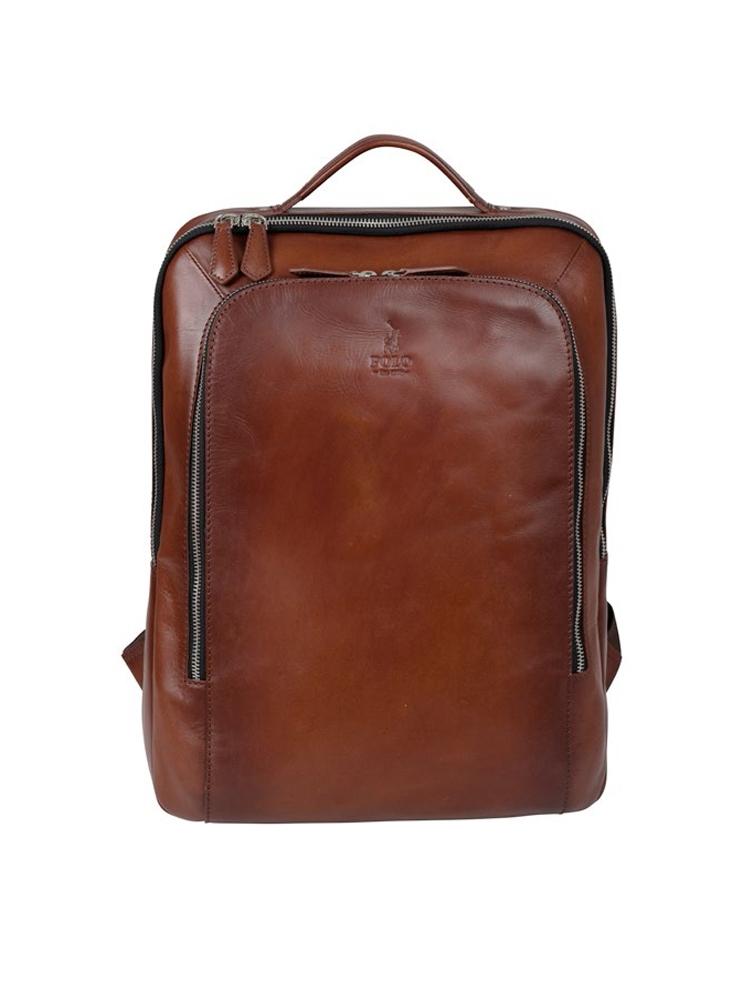 Hudson Backpack Backpacks Polo Brown Leather 