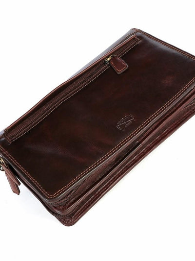 Kenya Double Zip Travel Wallet
