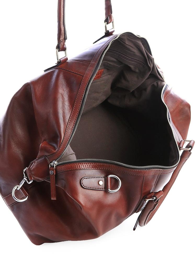 Polo duffle bag clearance leather